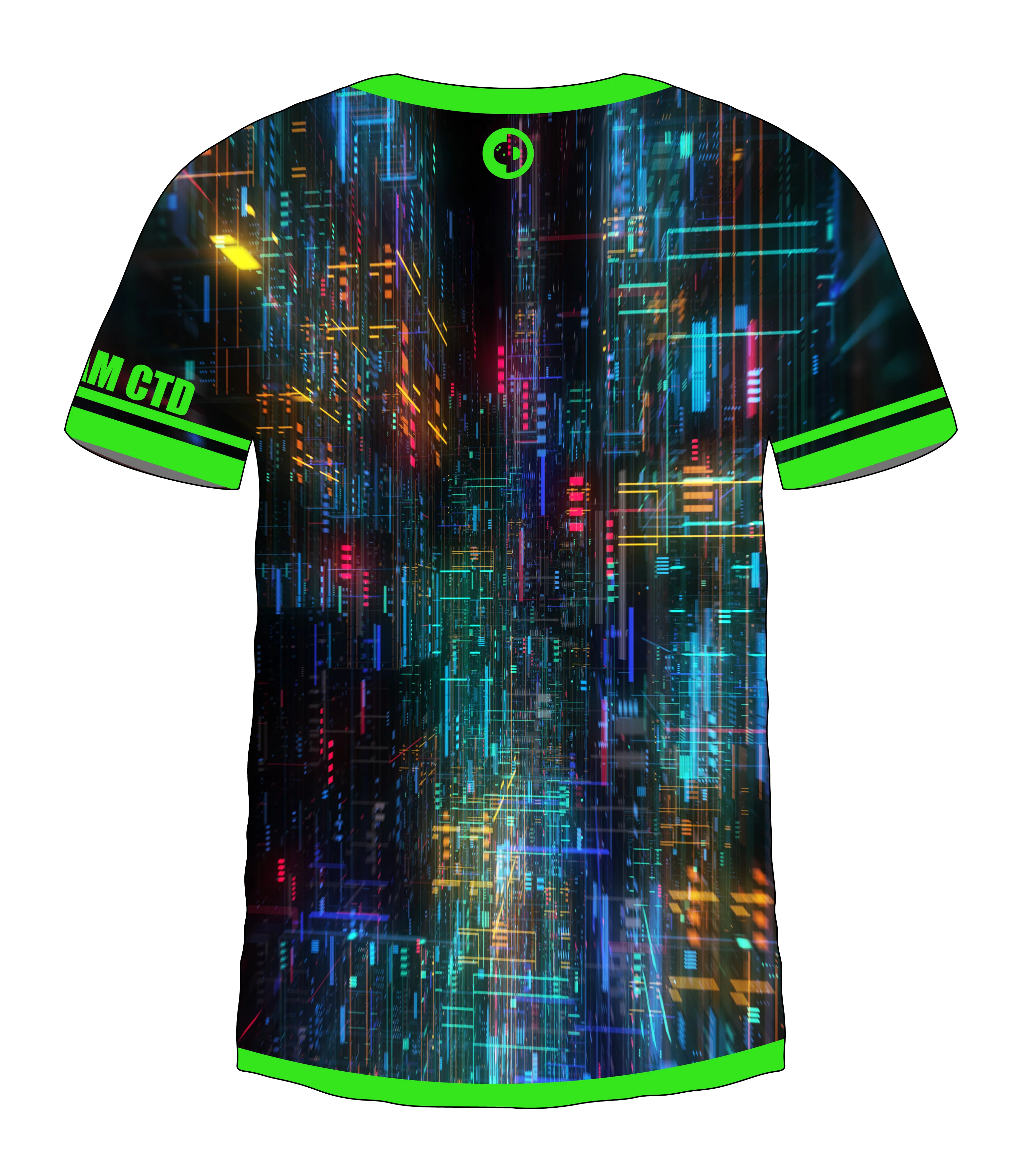 Digital Map Green Jersey - Image 2