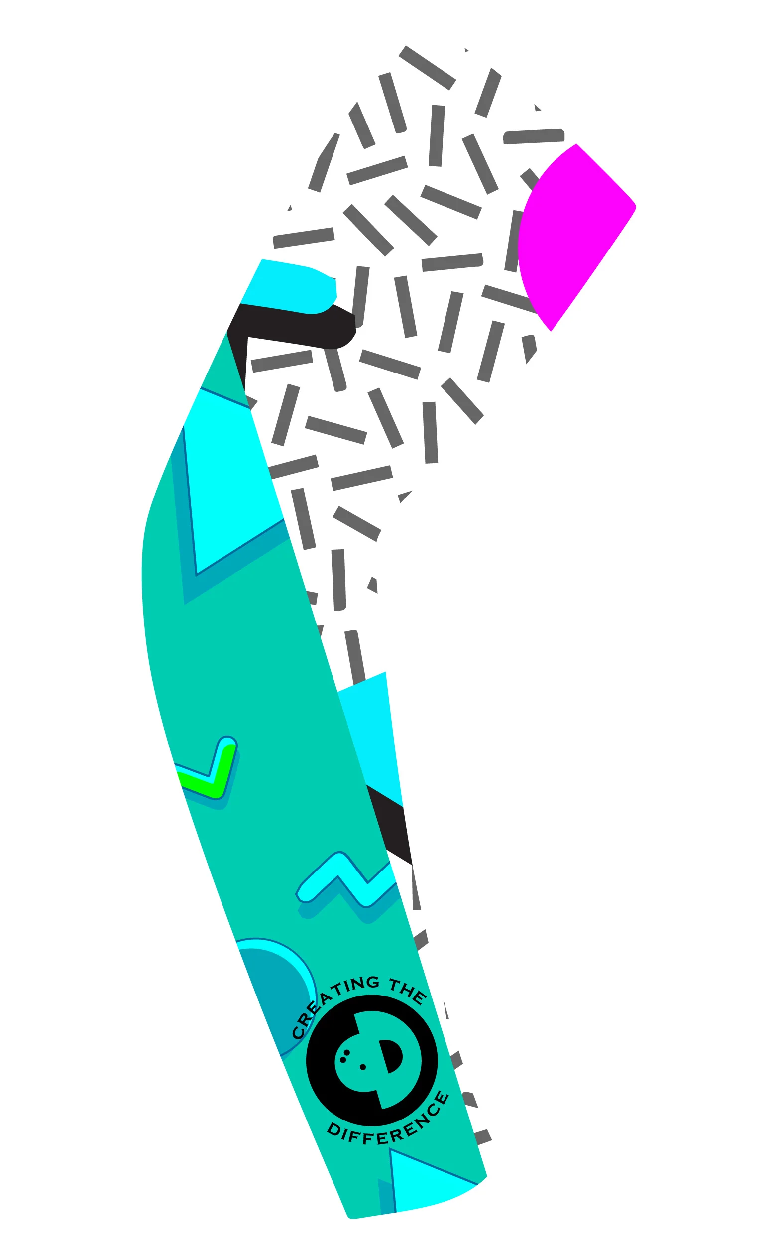 Mismatched 8 Sleeve