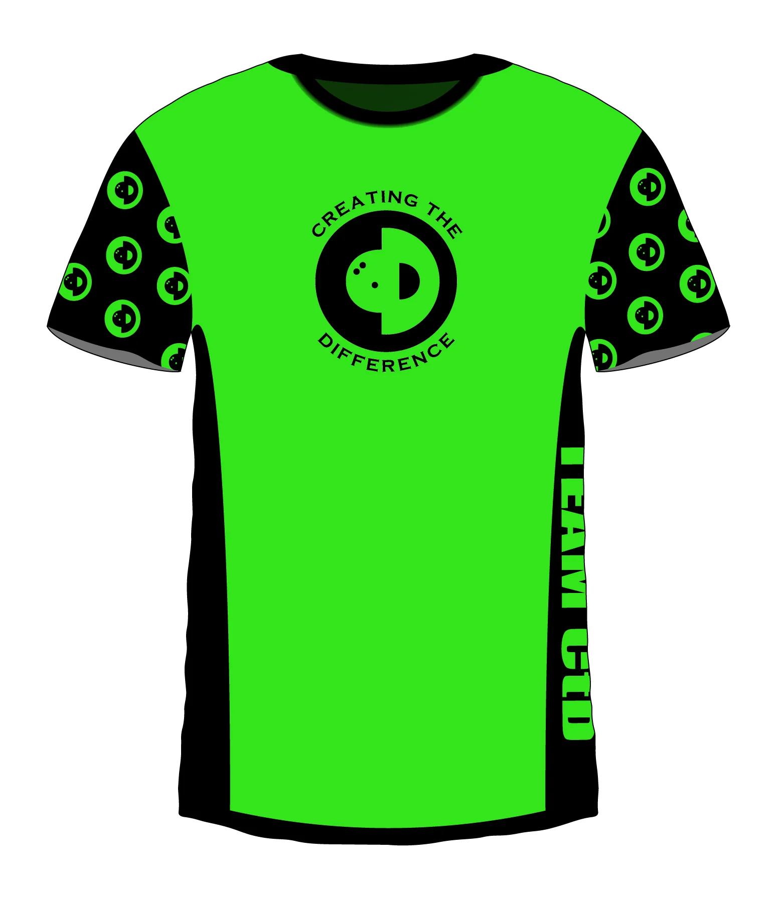 Patterned Sleeve Jersey 2