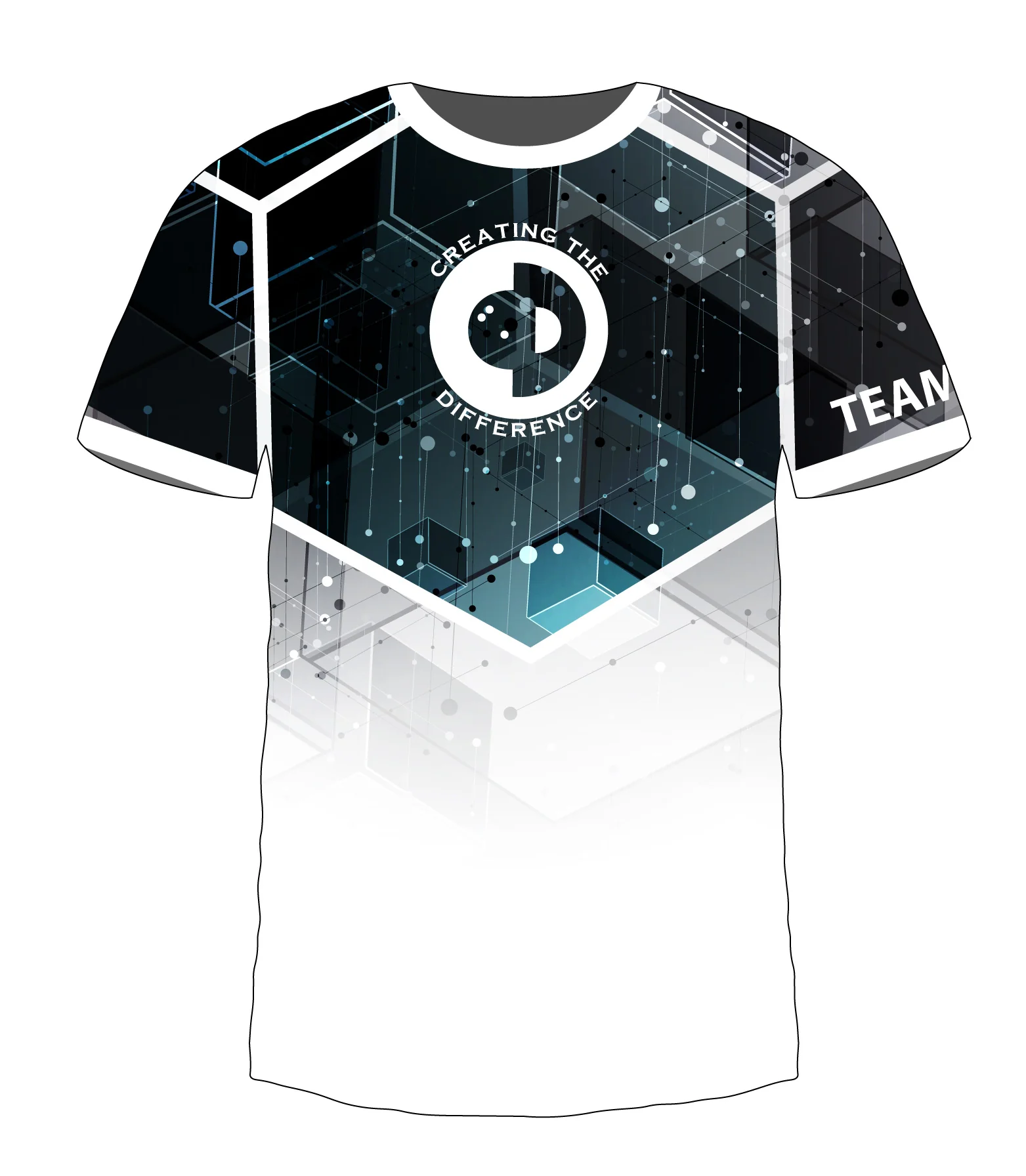 Power Squared White Jersey