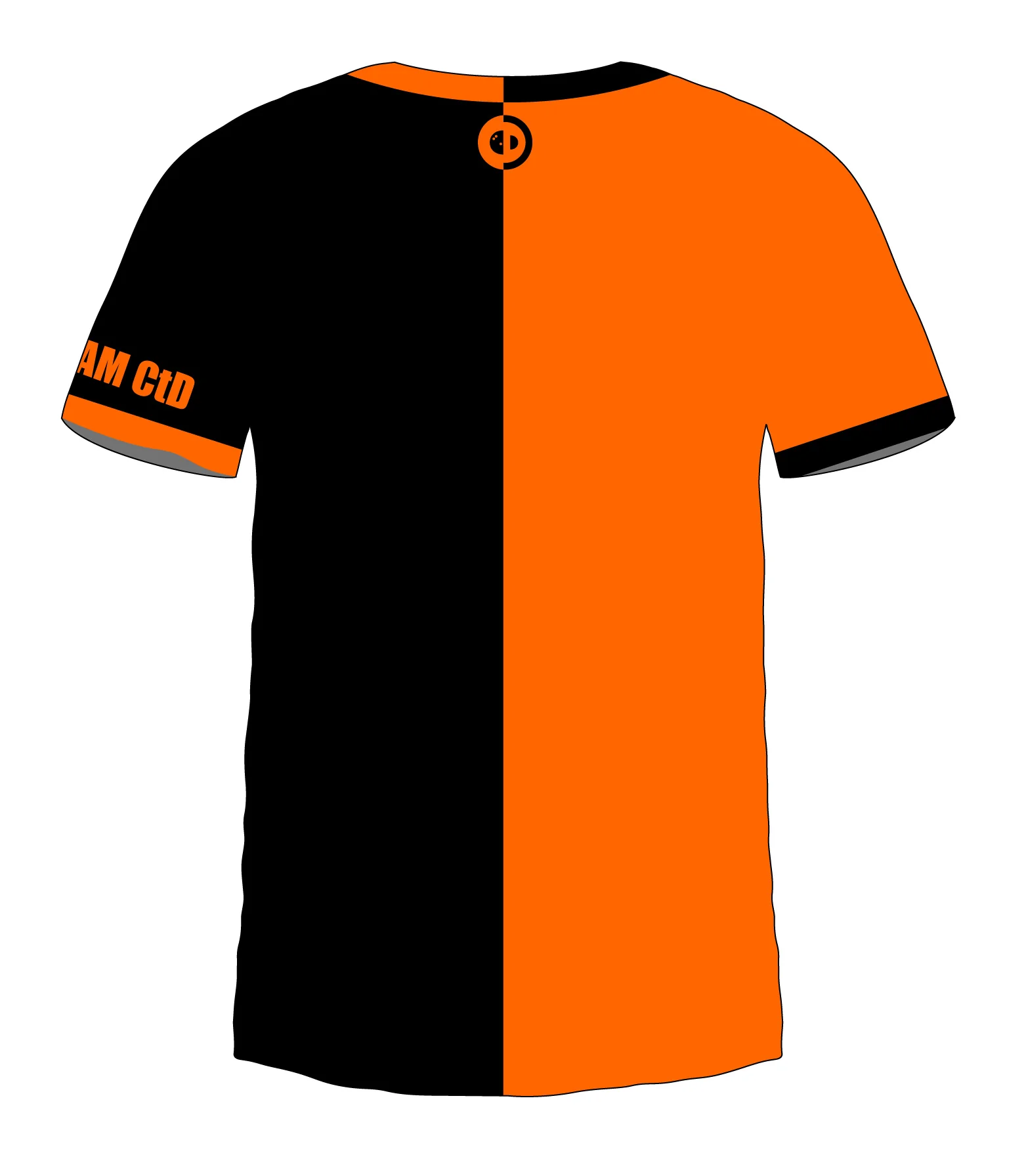 Split Orange Jersey - Image 2