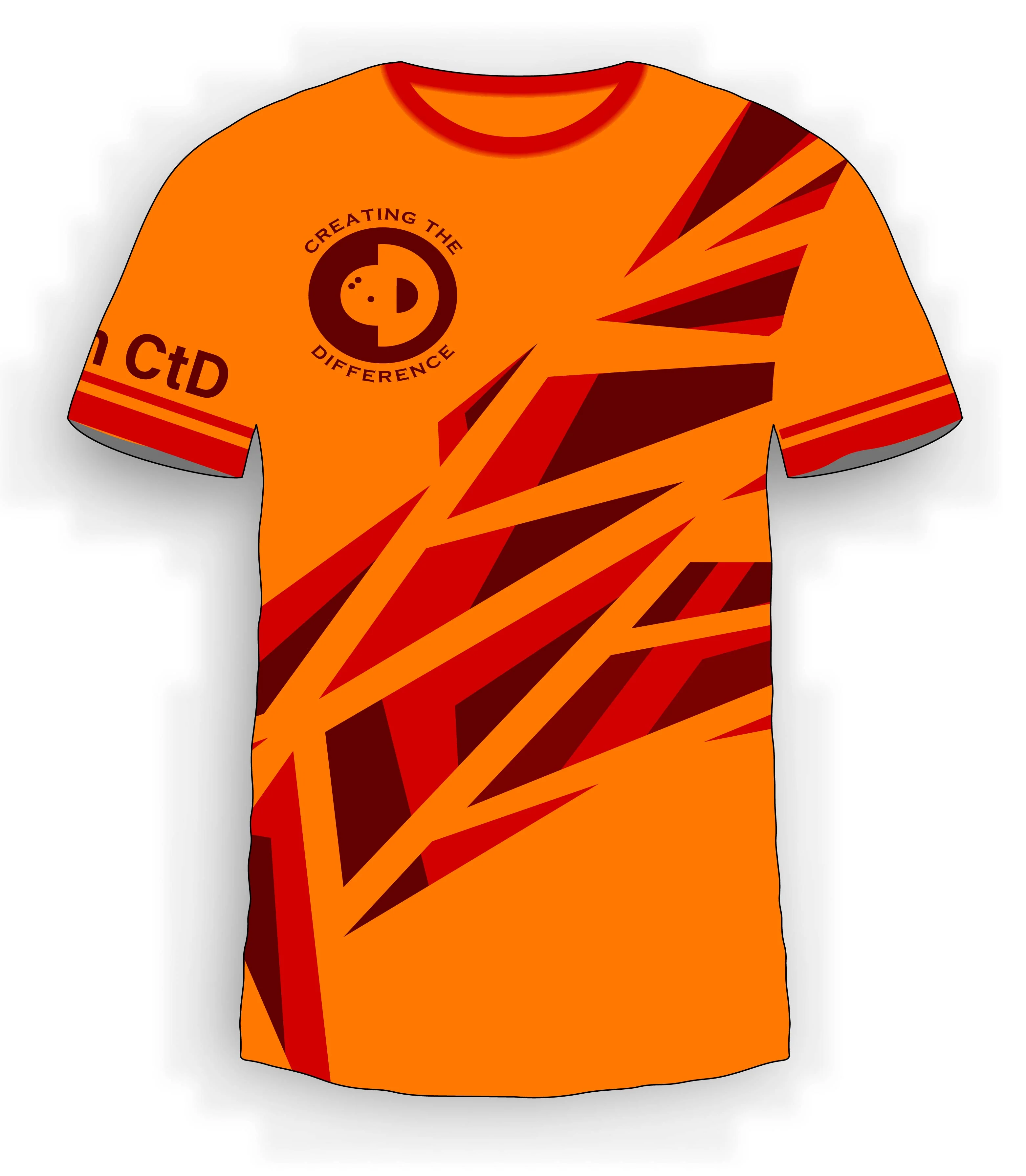 Triangle Orange Jersey
