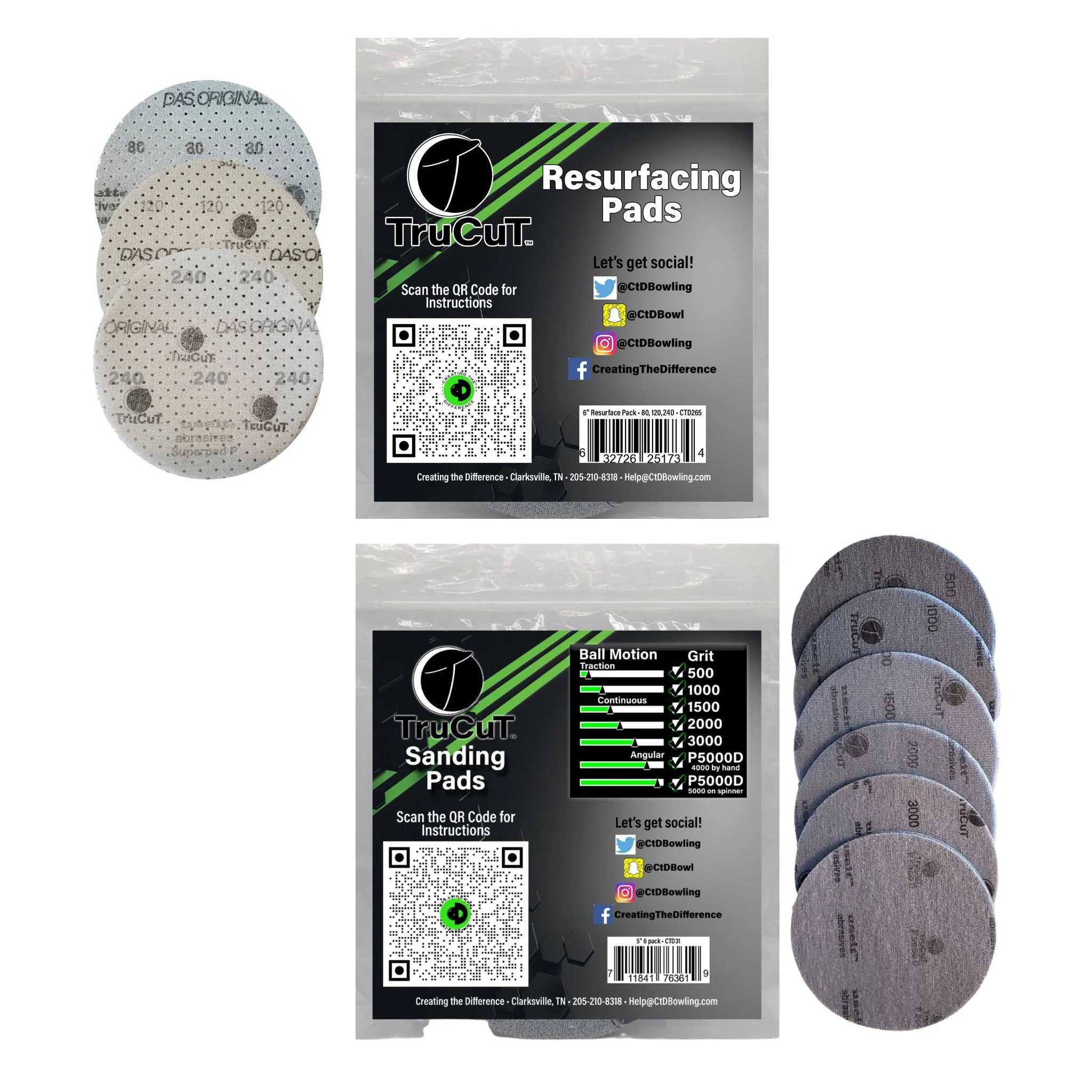 TruCut Resurfacing Pads - 6" - Image 7