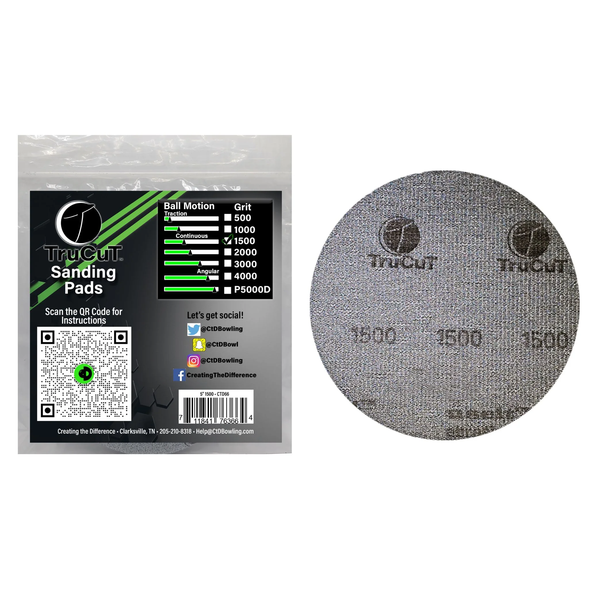 TruCut Sanding Pads - 5" - Image 3