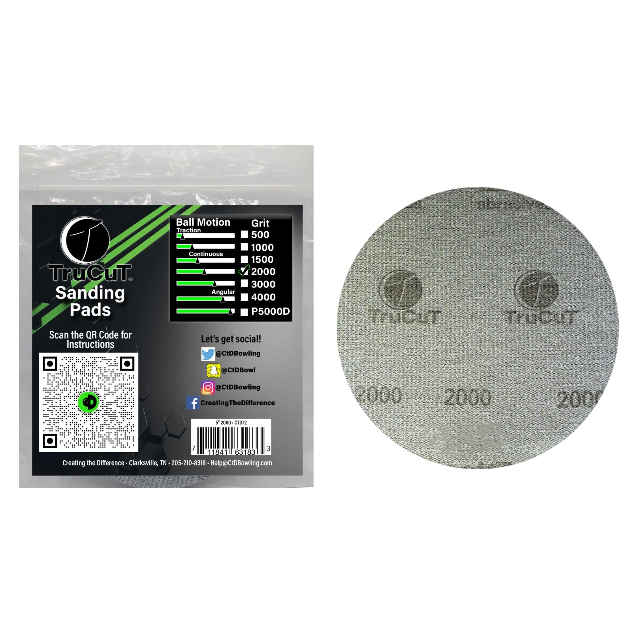 TruCut Sanding Pads - 5" - Image 4