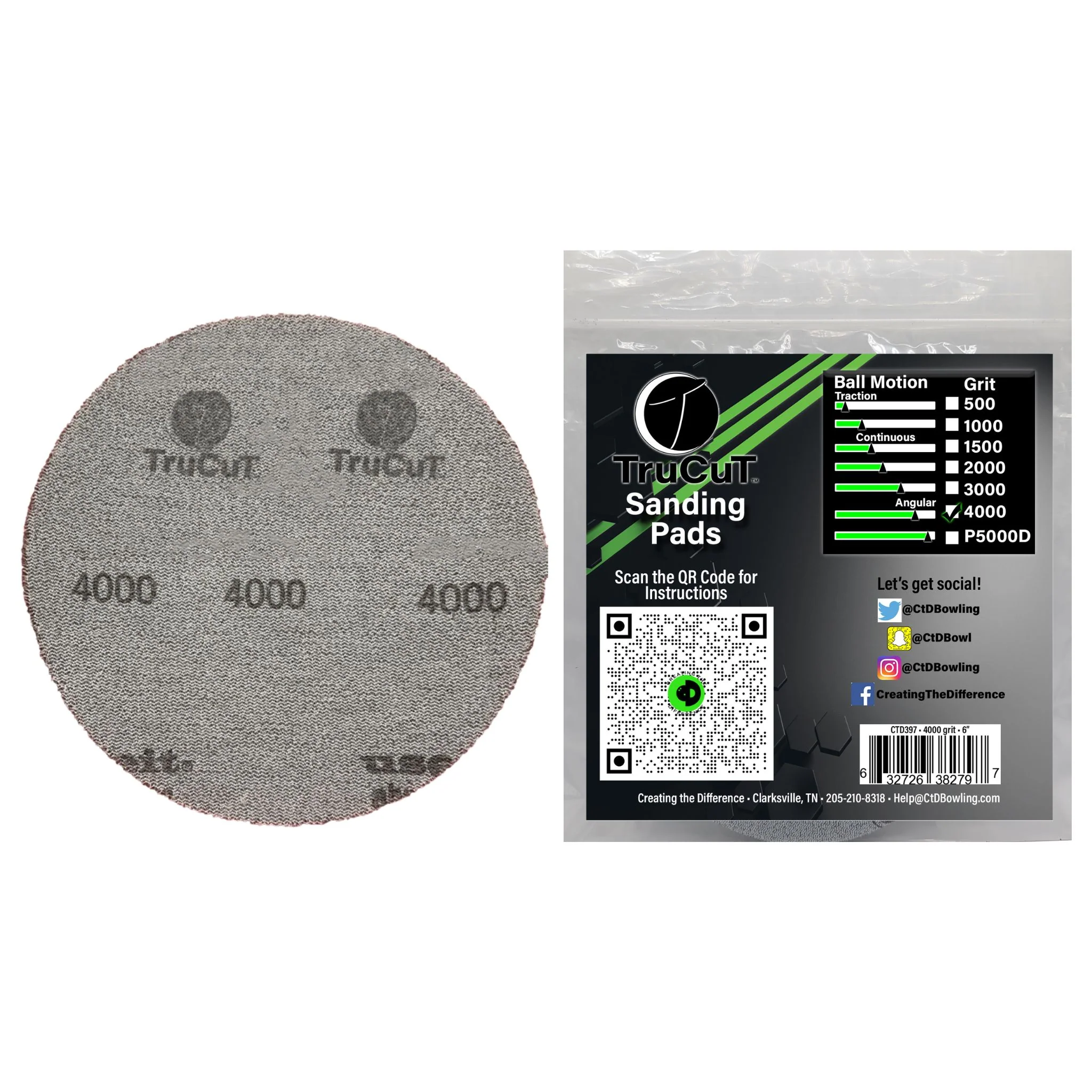 TruCut Sanding Pads - 6" - Image 13