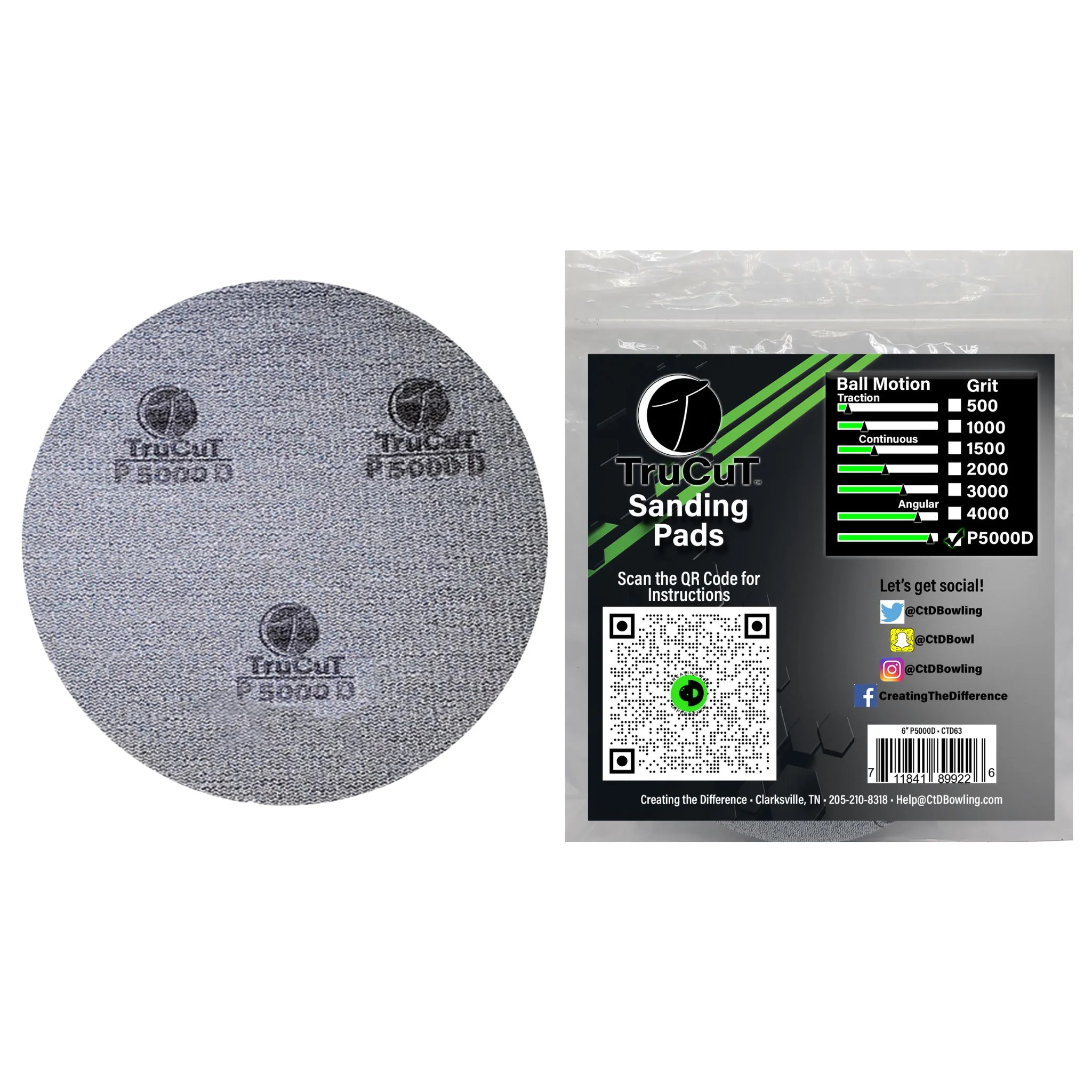 TruCut Sanding Pads - 6" - Image 14