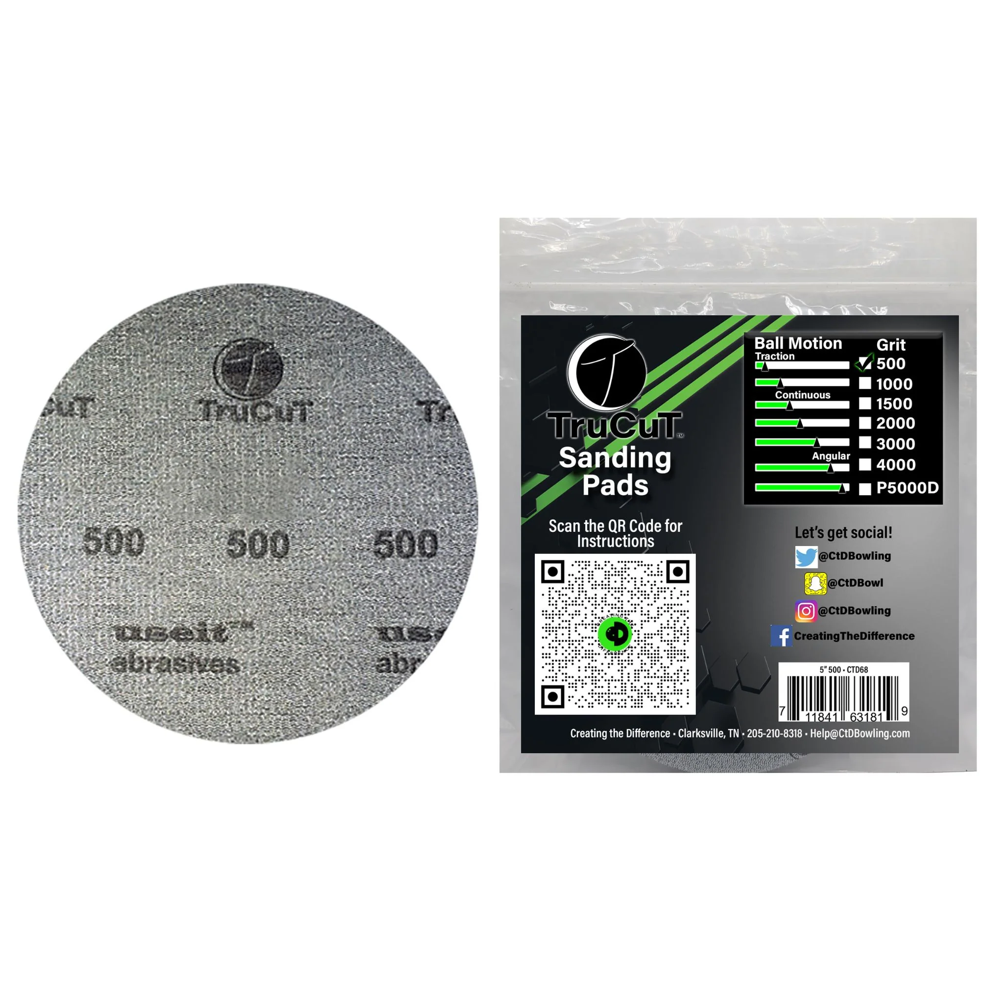 TruCut Sanding Pads - 6" - Image 8