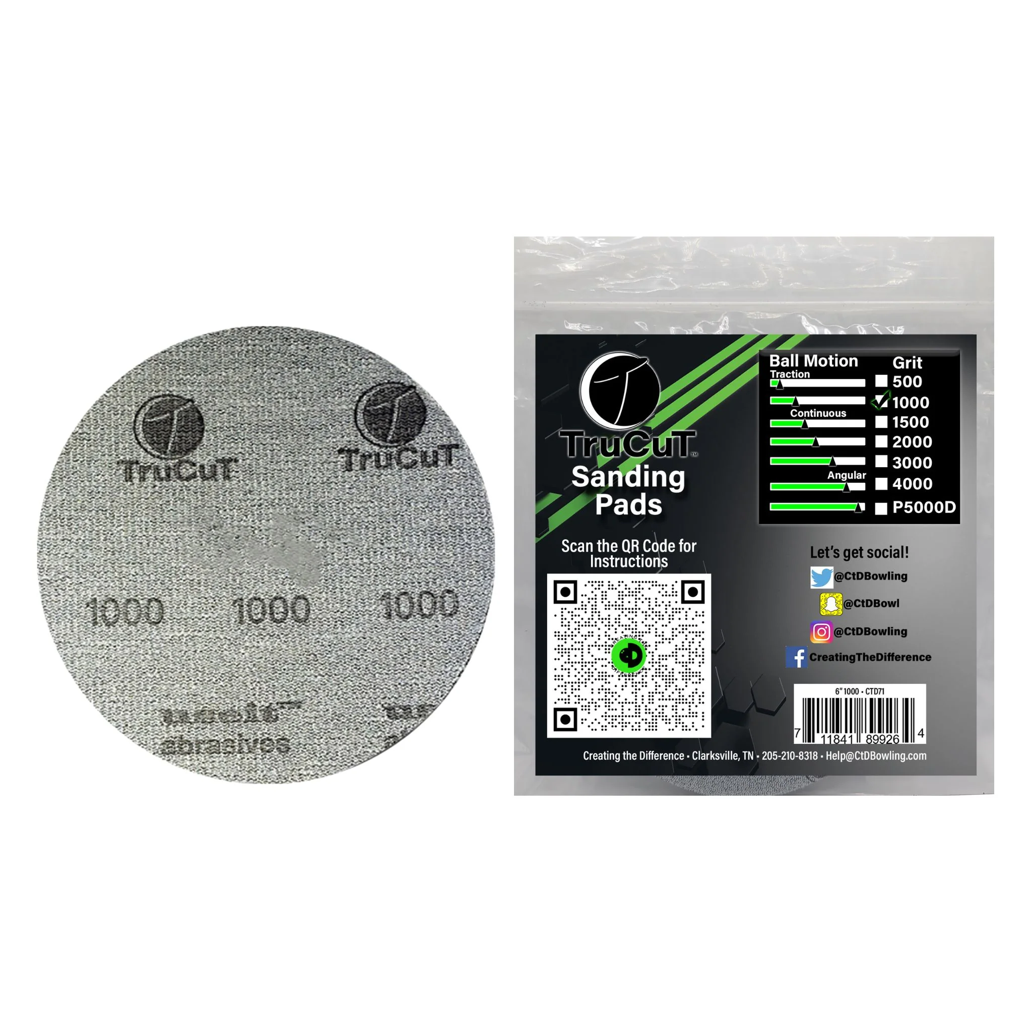 TruCut Sanding Pads - 6" - Image 9
