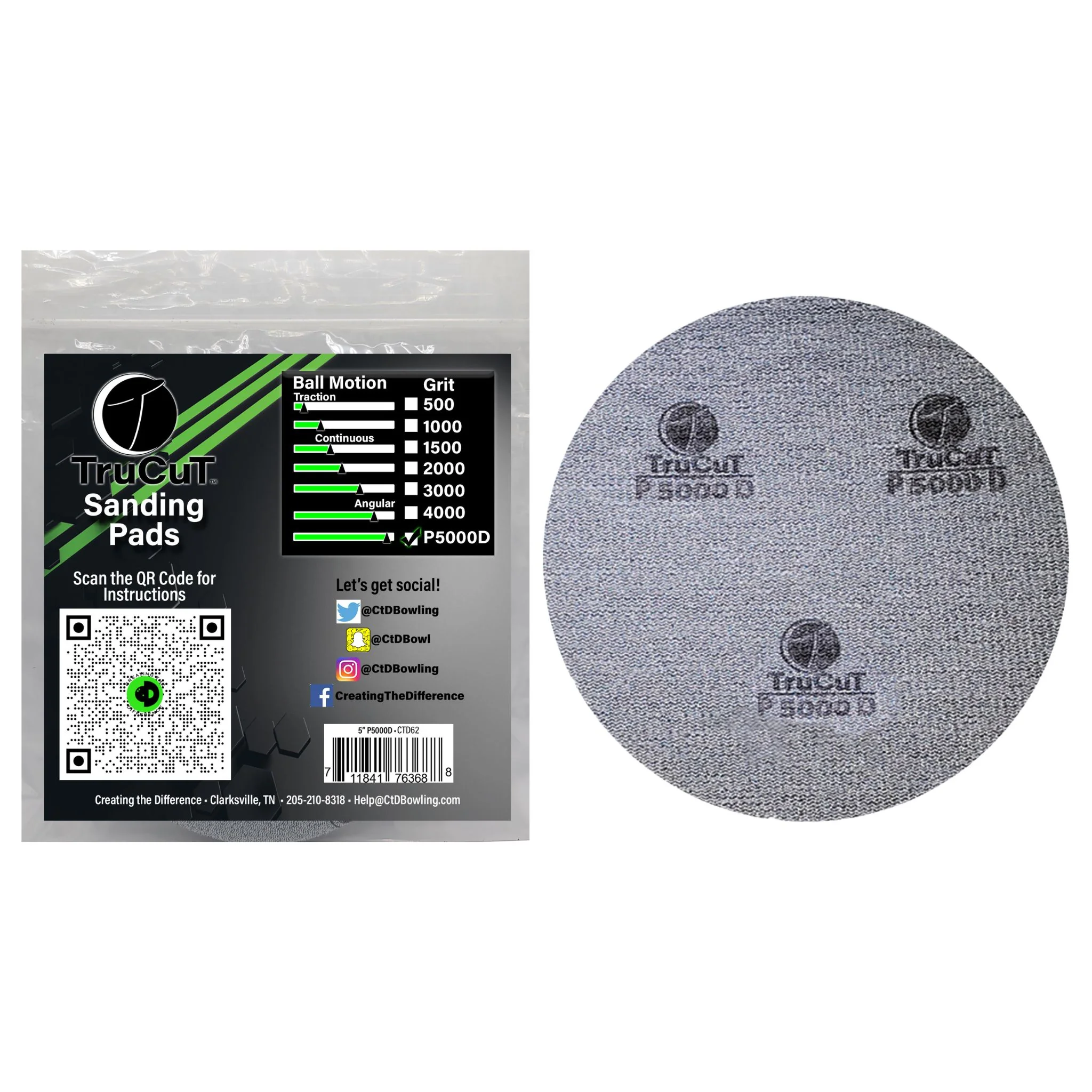 TruCut Sanding Pads - 5" - Image 7